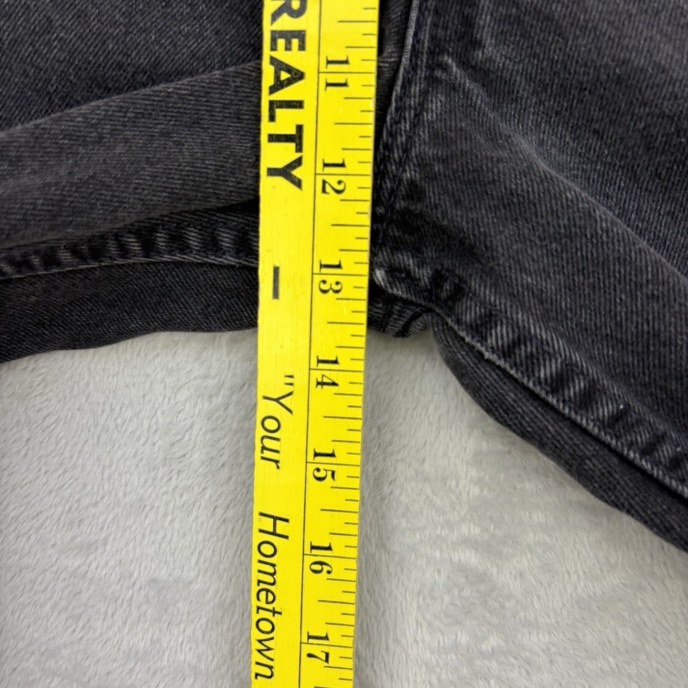 Vintage Levis Jeans Mens 36x30 Black Denim 545 90s Loose Tapered Made In USA - Picture 15 of 16